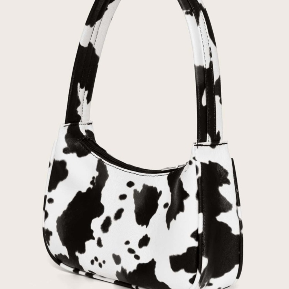 Cow Print Shoulder Bag 🐄 - Picture 2 of 5